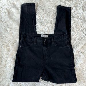 Free People Black Skinny Jeans Size 31